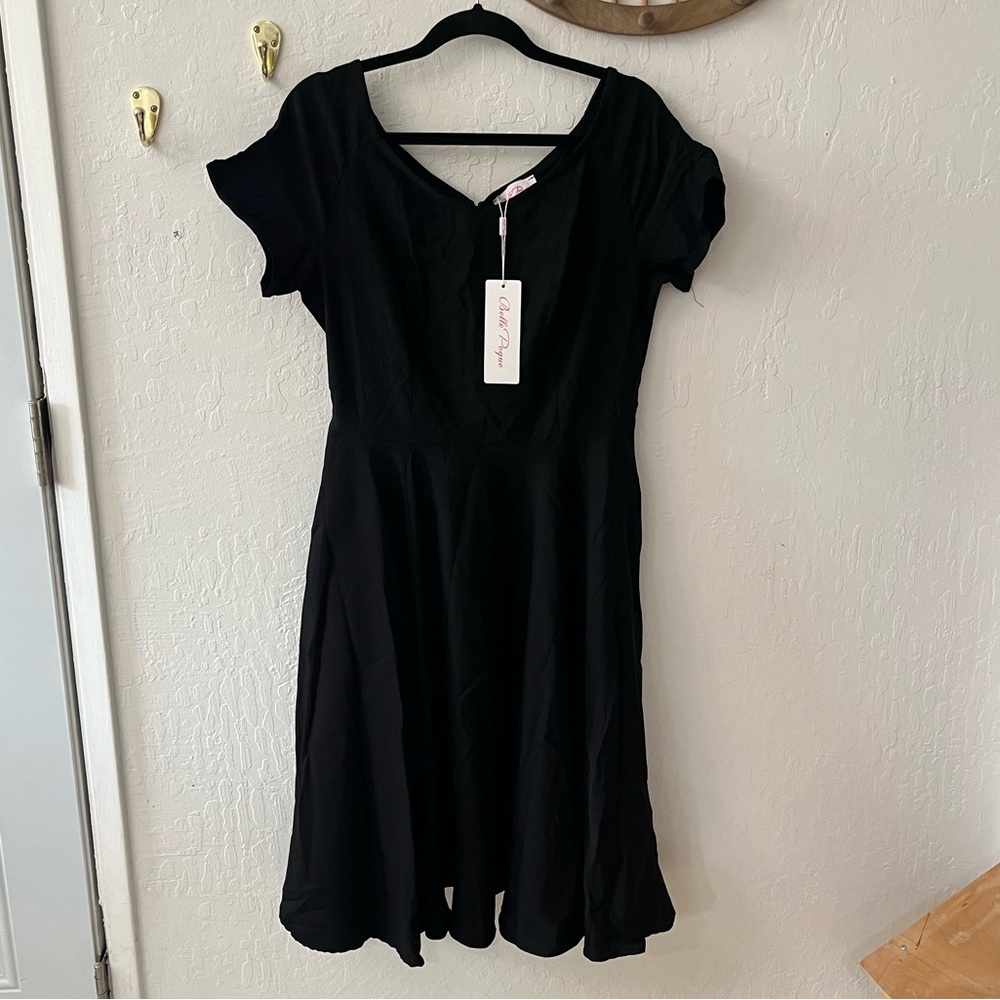NWT Belle Poque Blqck Retro Vintage Dress